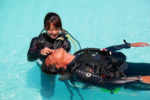 PADI レスキュー・ダイバーライセンス取得